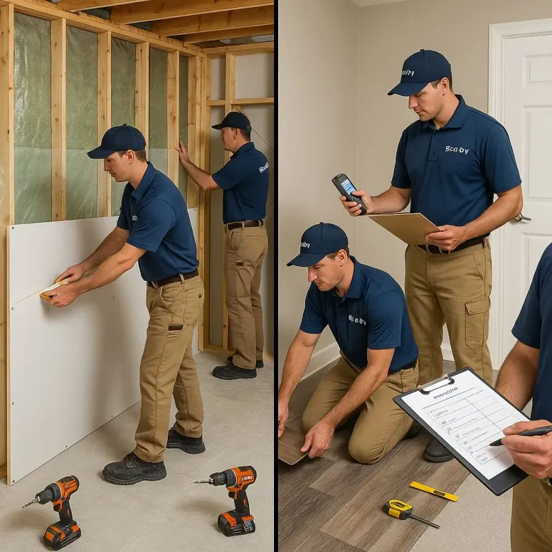 Repairs and Reconstruction process in Rochester, MN
