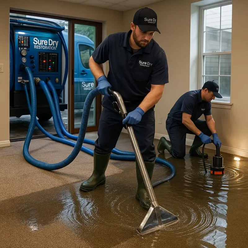 Water Extraction and Removal process in Rochester, MN
